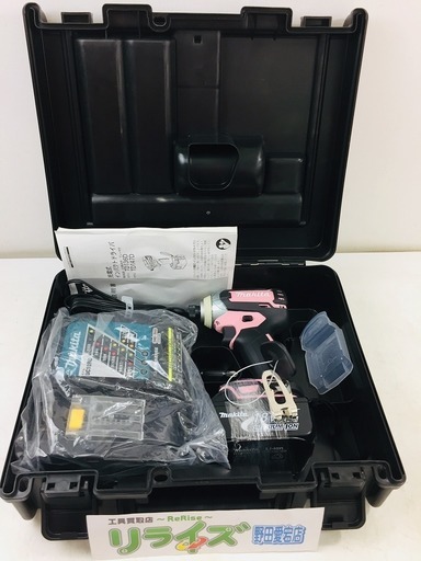 マキタ makita 充電式インパクトドライバ ピンク TD147DRFXP 【リライズ野田愛宕店】【店頭取引限定】【未使用品】1点限り早い者勝ち！