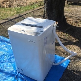中古品 2018年製 洗濯機 シャープ es-ge4b-c sugarbun.com