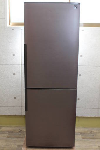 R484)【美品】シャープ SHARP 2ドア 冷凍冷蔵庫 SJ-PD27C-T 2017年製