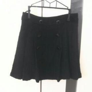 オシャレ☆【美品】NETTOdiMAMMINAのブラックスカート☆