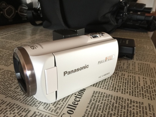 【美品】ビデオカメラHC-V480MSとアクセサリーキットVW-ACT380-K