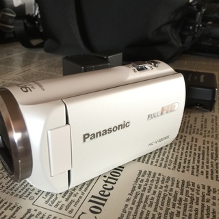 【美品】ビデオカメラHC-V480MSとアクセサリーキットVW-...