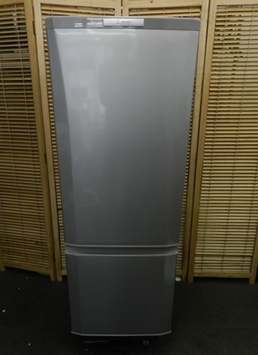 2ドア冷蔵庫　168L　ミツビシ　14年製