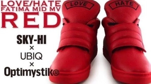 SKY-HI×UBIQ×Optimystik コラボ 靴