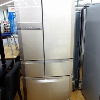 取りに来れる方限定】MITSUBISHIの6ドア冷蔵庫売ります！