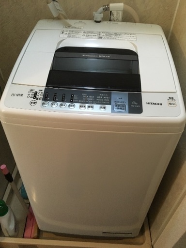 日立自動電気洗濯機/NW-6WY（説明書付）
