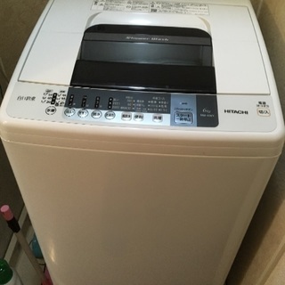 日立自動電気洗濯機/NW-6WY（説明書付）