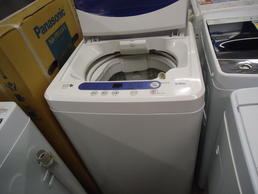 【エコプラス小倉南】ヤマダ　全自動洗濯機　YWM-T50AI　5.0㎏　2014年製　中古品