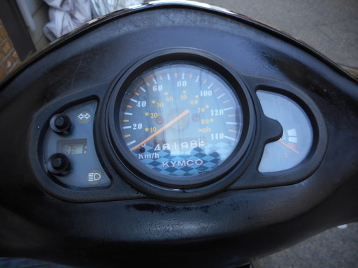 キムコ　アジリティ125　スペアキー有　前タイヤバリ山　Eオイル交換済 キムコ アジリティ125 スペアキー有 前タイヤバリ山 Eオイル交換済