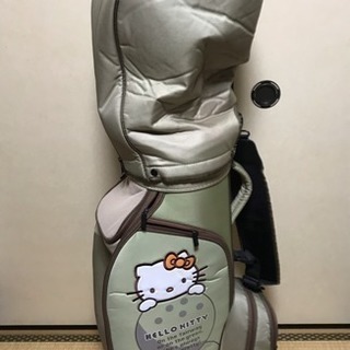 キティーちゃんゴルフバッグ☆ゴルフクラブセット