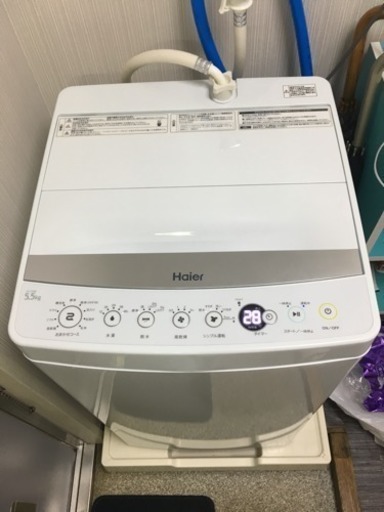 ハイアール洗濯機5.5kg 2019年製