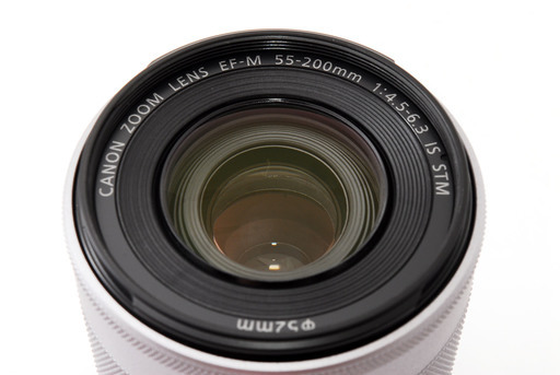 CANON EF-M 55-200mm F4.5-6.3 IS STM シルバー☆極上美品☆キャノン