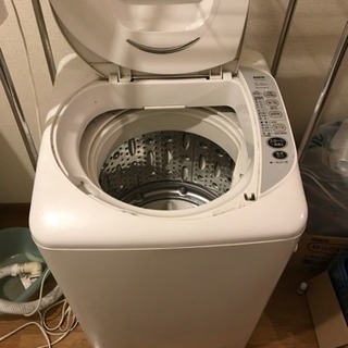  全自動洗濯機 ASW-EG50A 説明書 ランドリーラック付き 