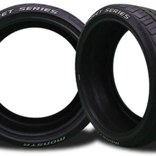 245/40-18 97V XL モンスタ ストリート ホワイトレター 　数量限定！