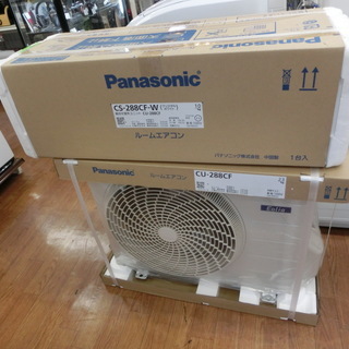 【1年保証】Panasonic　2.8kw壁掛けエアコン(トレフ...