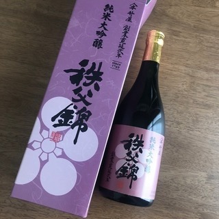 【未開封】日本酒 純米大吟醸 秩父錦 720ml 定価2700円