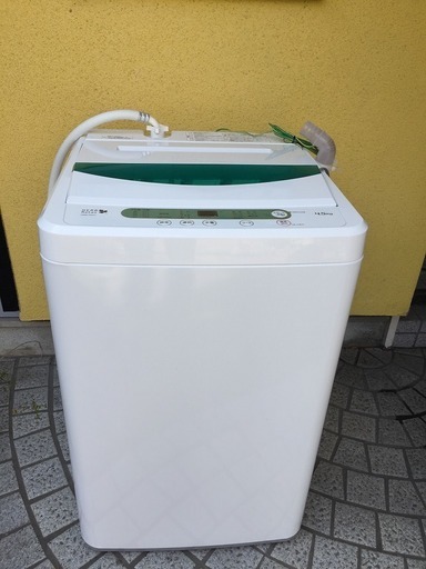 美品 ヤマダオリジナル 洗濯機 YWM-T45A1 2015年製 4.5Kg