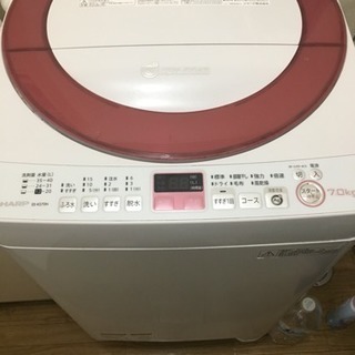 シャープ 洗濯機 ES-KS70N