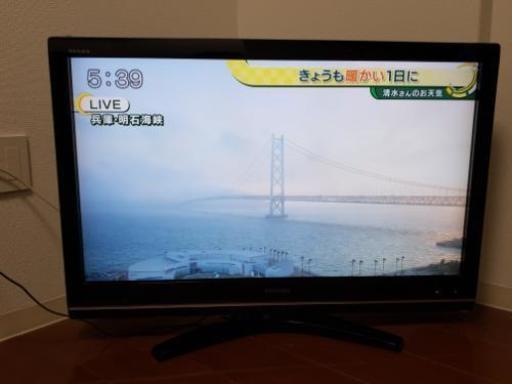 TOSHIBA REGZA 37インチテレビ