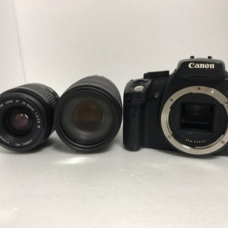 ❤️初心者人気機種❤️一眼レフデビュー❤️canon kiss N レンズセット