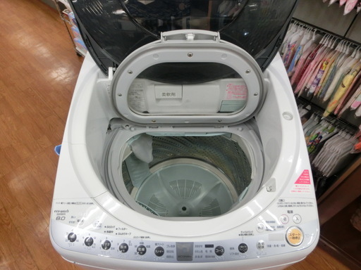 【安心6ヶ月動作保証】Panasonic 縦型洗濯乾燥機　8.0kg【トレファク上尾店】