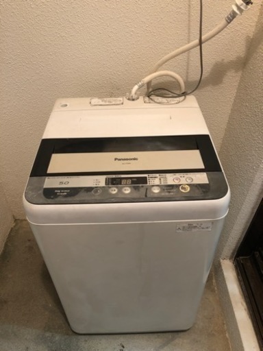 洗濯機 Panasonic ５．０キロ（2013年製）