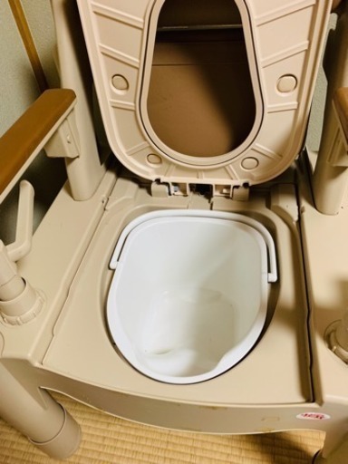 ☆介護,介助☆ ポータブルトイレ - トイレ用品 