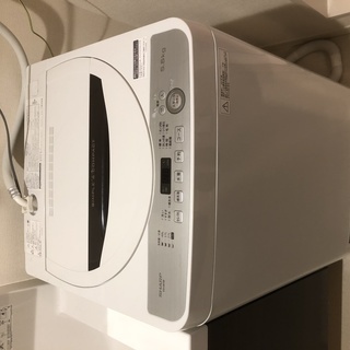 SHARP】2017年製 洗濯機 5.5kg ES-GE5B