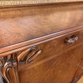 値下げ⭐️定価50万⭐️キャビネット木イタリアン調