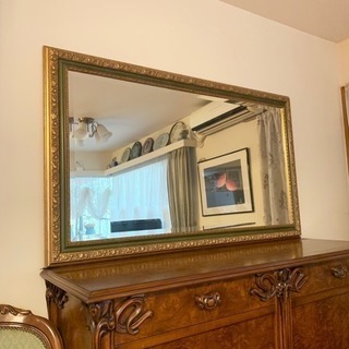 値下げ⭐️定価50万⭐️キャビネット木イタリアン調