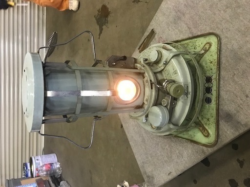 【希少品】アラジン 石油ストーブ デラックス・ブルーフレーム J380003 希少品】アラジン 石油ストーブ デラックス・ブルーフレーム J380003