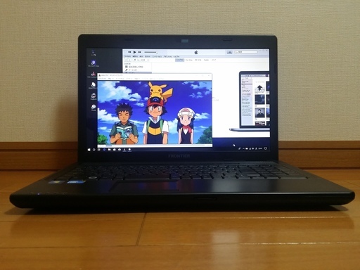 【けっこうきれい】Windows10インストール済み Core i7搭載ノートパソコン USBマウスプレゼント中 (15.6型 FRONTIER Office2016)