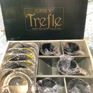 TREFLE トレフルのコーヒーカップ 5客セット