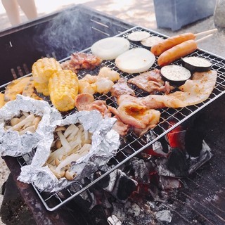 4/13(土)16:00～18:00お花見BBQ♪服緑地公園でB...