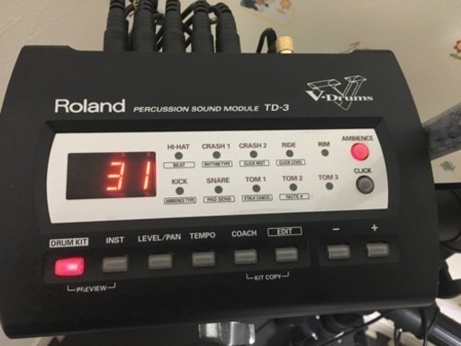 ローランド TD-3 V-DRUMS 電子ドラム Roland | noonanwaste.com