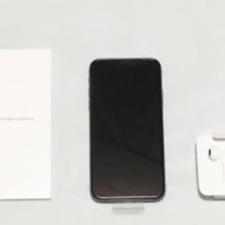 新品　未使用　simロック解除済み　iPhoneX 256GB 　スペースグレイ（送料込）