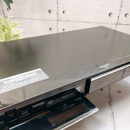 ☆ケーブルセット☆SHARP BD-HDW75☆W録画☆