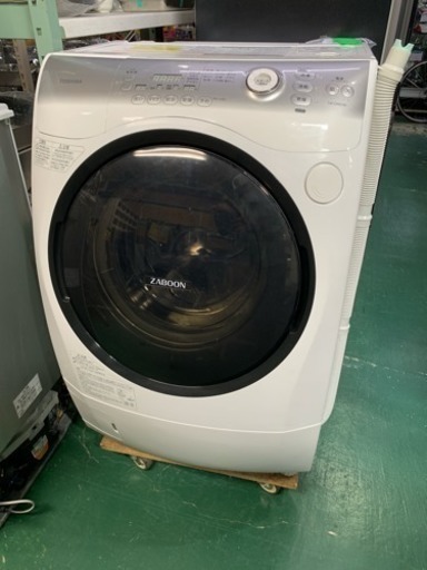 TOSHIBA ドラム式洗濯乾燥機 9kg 乾燥6kg TW-Z390L 2014年式 中古