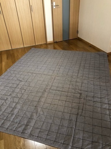 取引終了 無印良品 キルティングラグ 5 245 洗える綿素材 ブラウン ユーズド品 Yamada 聖蹟桜ヶ丘のカーペット マット ラグ の中古あげます 譲ります ジモティーで不用品の処分