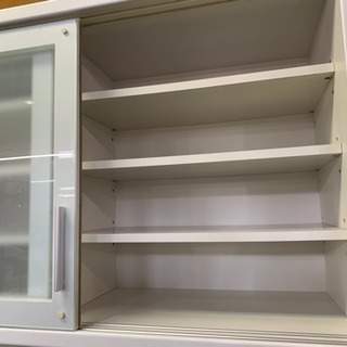 松田家具 食器棚 レンジボード 幅1180 中古