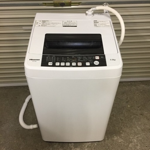 ハイセンス 洗濯機5.5キロ HW-T55A 2017年製