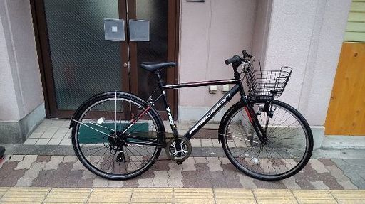 美品☆PRECISION TREKKING 700cクロスバイク 7段変速/ブラック