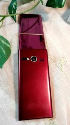 【美品】箱あり　ガラホ　AU KYOCERA KYF35SRA WINE RED　京セラ　ワインレッド 美品】箱あり ガラホ AU KYOCERA KYF35SRA WINE RED 京セラ ワイン