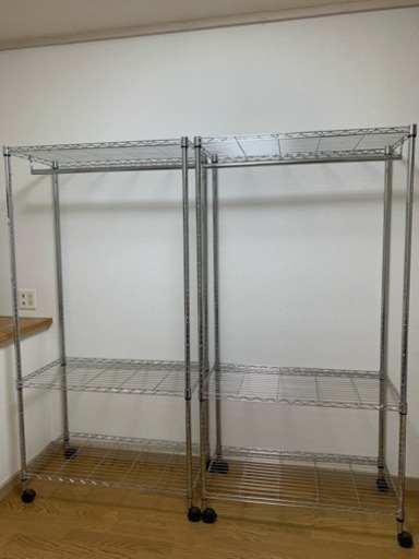 メタルラック2台セット★23日に取りに来てくださる方！お値段交渉可能