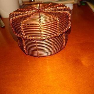 銅線の籠-小