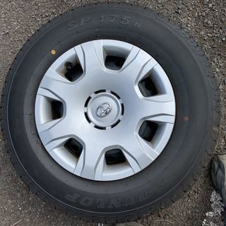 【3456】25年 195/80R15 ダンロップ ハイエース 新品外し 新車外し '25年製 DUNLOP SP175N 195/80R15 107/105S LT 4本セット