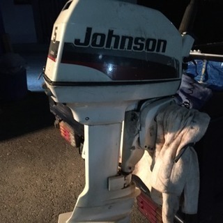 ジョンソン JOHNSON 船外機セット これからの季節のレジャーにいかがでしょうか？ ジョンソン JOHNSON 船外機セット これからの季節のレジャーにいかが