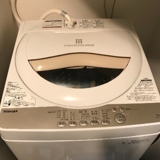 27日まで☆東芝 TOSHIBA 東芝 スタークリスタルドラム 洗濯機 5kg
