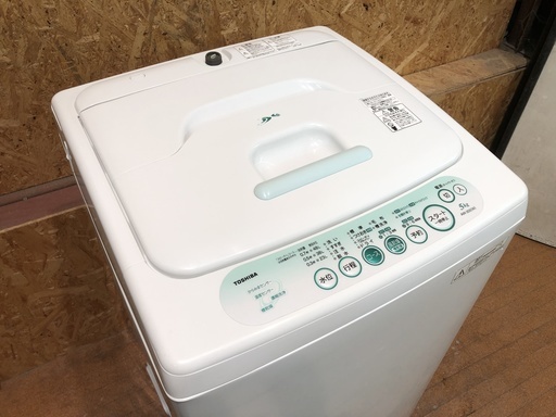 TOSHIBA 東芝 2010年 5.0kg 全自動洗濯機 AW-305