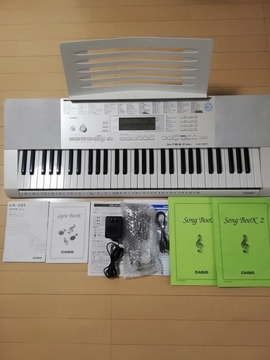 【お渡し決定】CASIO 光ナビゲーションキーボード LK-221